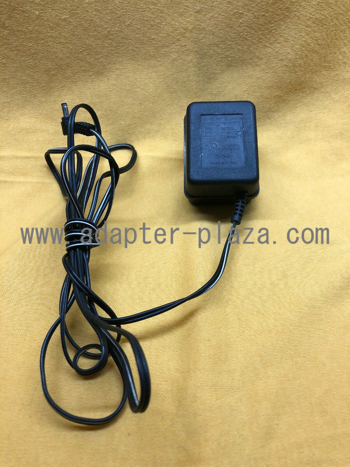 New Component Telephone U090050D 9V 500mA AC DC Class 2 Power Supply Adapter Charger